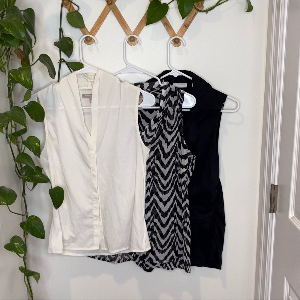 BUNDLE New York Company and Banana Republic Sleeveless Top